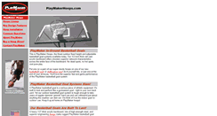 Desktop Screenshot of playmakerhoops.com